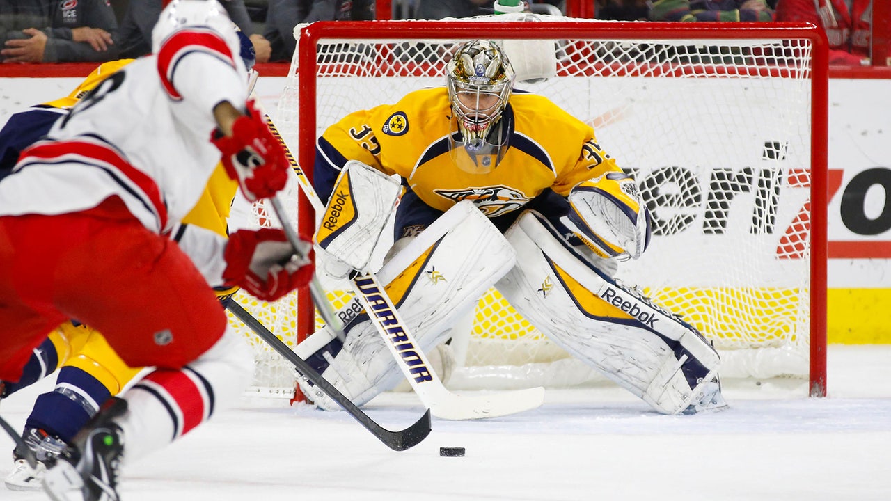 On career-high pace for games played, is exhaustion an issue for Preds' Rinne?